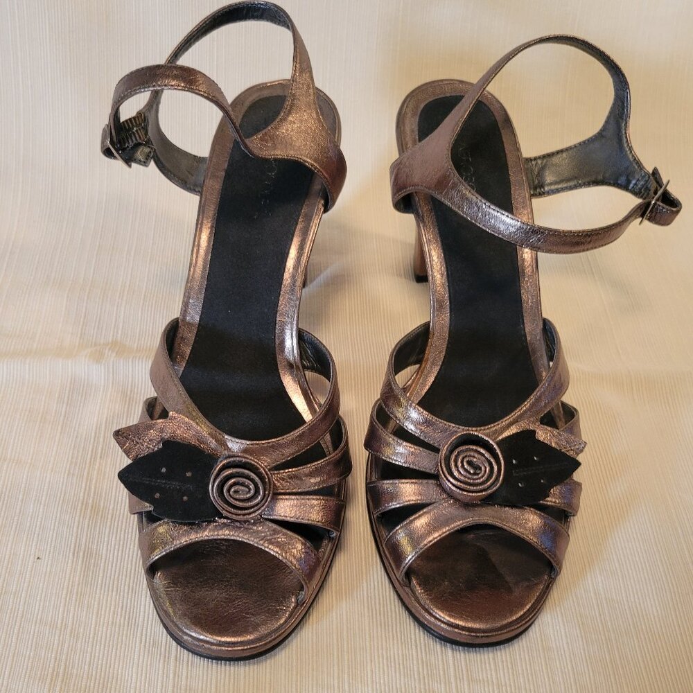 Aerosoles Pewter Heels - Pose Garden - Size 10